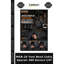 Carlburn Delux Serisi Mgr-20 Yeni Nesil Çekiş Aparatı 360 Derece Çift Alet Onarım Donanım