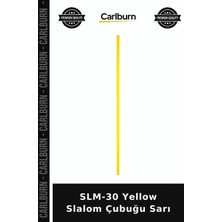 Carlburn Özel Üretim Slm-30 Yellow Slalom Çubuğu Sarı Çeviklik Antrenman Delux Seri