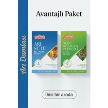 Arı Damlası 2'li Macun Setleri –arı Sütü-Bal-Polen/servi Kozalağı Pekmezi Içerikli Macun
