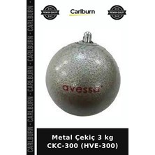 Carlburn Delux Serisi Metal Çekiç 3 kg CKC-300 (HVE-300) Hırdavat Ustalar Bakım