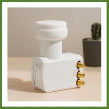 Budos Uydu Lnb Quad (4 Çıkış) 0.1db 4K Ultra Hd Universal Budos