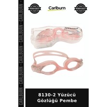 Carlburn Özel Üretim 8130-2 Yüzücü Gözlüğü Pembe Havuz Tatil Su Sporcusu