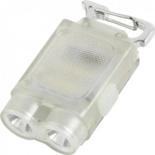 Nemere Fener - V15 Edc El 1200LM Anahtarlık Işık Tip-C Şarj Edilebilir Taşınabilir Mini Torch Mıknatıs Klips ile Kamp Cep Fener