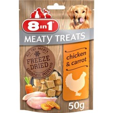 Str Store Meaty Treats Freeze Dried Tavuklu/havuçlu, 50 gr Köpek Ödülü