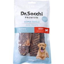 Str Store Dr. Premium Sığır Eti Şeritli Tahılsız Köpek Ödülü 100 gr
