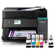Epson Ecotank L6370 Wi-Fi + Tarayıcı + Fotokopi Renkli Çok Fonksiyonlu Tanklı Mürekkep Püskürtmeli Yazıcı