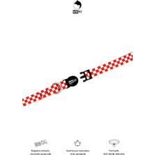 Str Store Candy Cane Kedi Boyun Tasması, Boğulma Önleyici Kilitli, Zil Hediyeli (Kırmızı,beyaz Kareli)