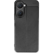 İlkyaz Fashion If Vivo Y18 Kılıf Auto Focus Kapak - Siyah