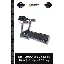 Carlburn Premium KBT-3000 (F60) Koşu Bandı 3 Hp - 150 kg Sağlık Için Form Tutma Bireysel Spor