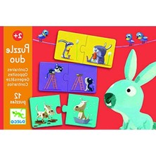 Myg Plus Duo Opposites Ikili Puzzle, Zihin Geliştirici Eğlenceli Oyun