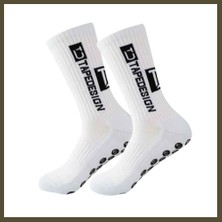 Northcity Kaydırmaz Futbol Basketbol Tenis Erkek Spor Çorap, Beyaz, Kaymaz Çorap Tabanlı, Dikişsiz ve Parfümlü, Yüksek Kalite · Renk: Beyaz · Beden: 39-44 Bx