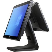 Tiwox Tıwox TP-7610D 18.5 I7 10.NESİL(10710)128GB Nwme SSD 8gb Ddr4 Ram 1366X768 Dokunmatik Pos Pc +13.2 Müşteri Ekranı Evcem
