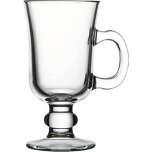 Myg Plus Paşabahçe Irish Coffee Kulplu Bardak, Sade, 230 Ml, 2 Parça