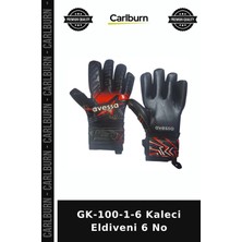Carlburn Delux Serisi GK-100-1-6 Kaleci Eldiveni 6 No Ekipman Taraftar File