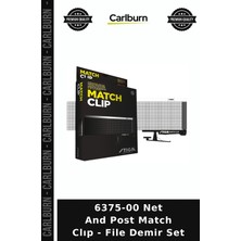 Carlburn Premium 6375-00 Net And Post Match Clıp - File Demir Set Spor Malzemesi Eğlence Salon Sporu
