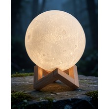 Lims Store 3D Ay Gece Lambası Uczzayışığılamba
