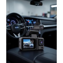 Lims Store 3 Kamereli Araç Içi Kayıt Cihazı 1080P Full Hd Uczzzgenişaçılıaraçkamera