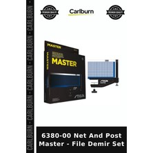 Carlburn Özel Seri 6380-00 Net And Post Master - File Demir Set Spor Malzemesi Rekreasyon Kulüp Seti