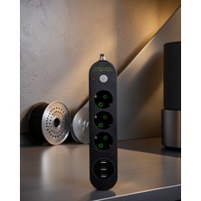 Lims Store Üçlü Priz 3 USB Portlu CXE103