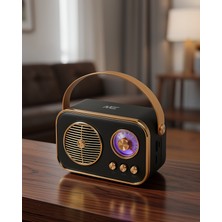 Lims Store Vintage Bluetooth Radyo Tf Kart ve Fm Destekli UCZZZM4SPEAKER-5