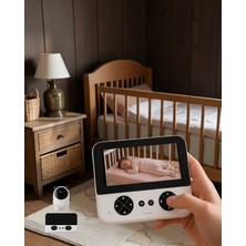 Lims Store Kablosuz Bebek Monitörü Ağlama Algılama 720P Hd UCZZZC5XBEBEKKAMERAA-7