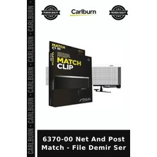 Carlburn Özel Seri 6370-00 Net And Post Match - File Demir Ser Hediye Arkadaş Eğlence