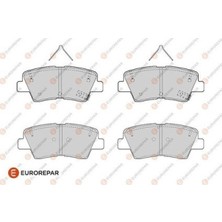 Eurorepar 1682312780 Fren Balatası Arka Toyota Corolla, Hyundai Accent