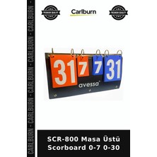Carlburn Premium SCR-800 Masa Üstü Scorboard 0-7 0-30 Sayı Tahtası Skor Panosu Puan Tablosu