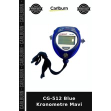 Carlburn Premium CG-512 Blue Kronometre Mavi Pratik Araç Spor Aleti Yarış Saati