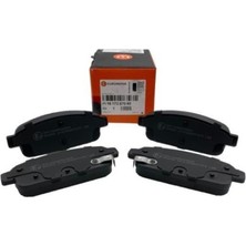 Eurorepar 1617287080 Fren Balatası Arka Opel Astra, Chevrolet Aveo