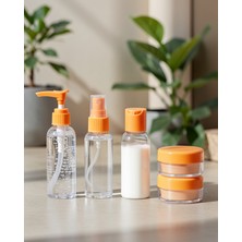 Lims Store 5 Parça Seyahat Şişesi Turuncu 1 L