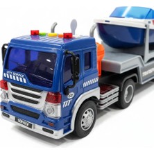Tufy Toys 1:16 Işıklı ve Sesli Oyuncak Tekne Taşıyıcı Kamyon Seti