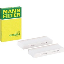 Mann Filter Cu 26 025-2 Polen Filtresi Peugeot 2008, Peugeot 208