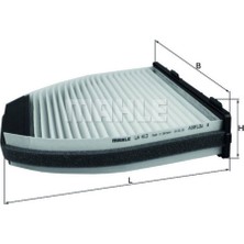 Mahle Polen Filtresi Mercedes-Benz E Klasse, C Klasse A2128300318 LA413