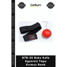 Carlburn Delux Serisi Btb-30 Boks Kafa Egzersiz Topu Kırmızı Renk Aktif Pratik Dinamik