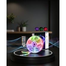 Lims Store 10M Sese Duyarlı Bluetooth Kontrollü Rgb Şerit LED XUCZ10MŞERİTLED-3