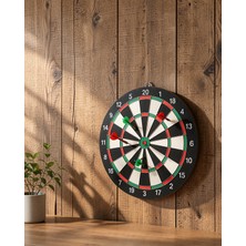 Lims Store 17 Inç Sağlam Ahşap Gövdeli Dart Tahtası UCZZZ17İNÇDART-7