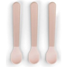 Done By Deer - Foodie - 3'lü Mama Kaşık Seti - Pembe