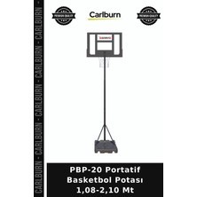 Carlburn Premium Pbp-20 Portatif Basketbol Potası 1,08-2,10 mt Aktivite Pratik