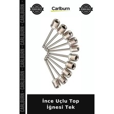 Carlburn Özel Üretim Ince Uçlu Top Iğnesi Tek Atölye Proje Yapım
