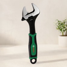 Royaleks 10 Inç (250 Mm) Ingiliz Anahtarı ve Kurbağacık 6 Parça Set