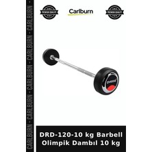 Carlburn Premium DRD-120-10 kg Barbell Olimpik Dambıl 10 kg Güç Çalışması Fitness Vücut Geliştirme