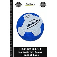 Carlburn Özel Seri HB-MSC0101-1 1 No Lacivert-Beyaz Hentbol Topu Kapalı Fiziksel Saha