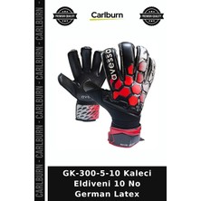 Carlburn Özel Seri GK-300-5-10 Kaleci Eldiveni 10 No German Latex Antrenman Ürünü Maç Ekipmanı Oyun Aracı