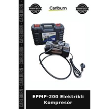 Carlburn Özel Üretim EPMP-200 Elektrikli Kompresör Alet Kurulum Kolay