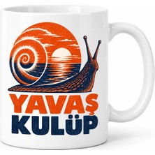 S'82 Yavaş Kulüp Tasarımlı Porselen Kupa - Model 670 BZS82