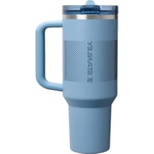 Vionna 1.18L Pipetli Termos, Mavi Renk ve Pratik Tasarım