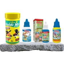 Nzm Store Japon Balığı Yemi,su Düzenleyici ve Vitamin Seti