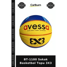 Carlburn Özel Seri BT-1100 Sokak Basketbol Topu 3x3 Macera Dinamik Sahne