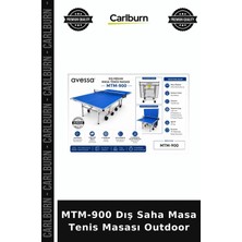 Carlburn Özel Seri MTM-900 Dış Saha Masa Tenis Masası Outdoor Boş Arkadaş Oyun